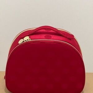 Estee lauder 2026 polka dot satin case cosmetic bag